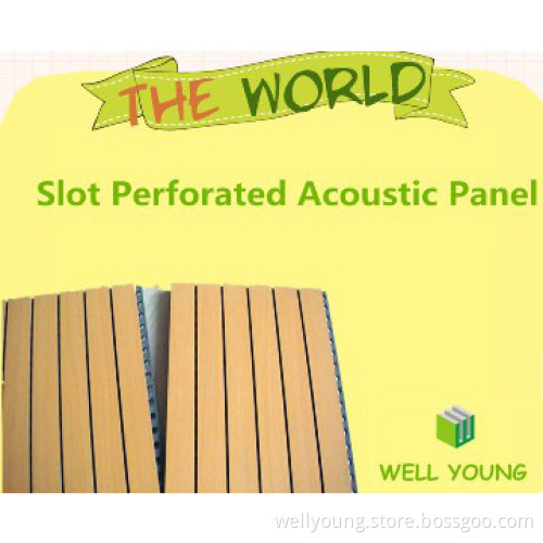MgO Perforated Acoustic Panel Board